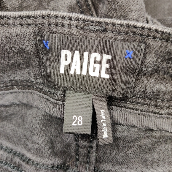 Paige Black overalls size 28 - Picture 3 of 3